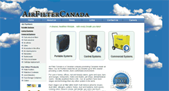 Desktop Screenshot of airfiltercanada.com